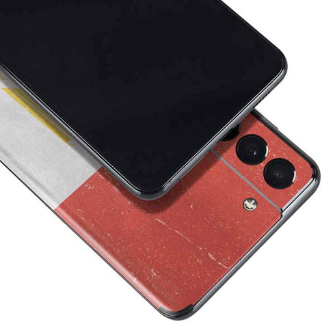 Egyptian Flag Distressed Galaxy S21 5G Skin